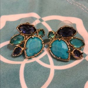 Kendra Scott Carmella Earrings - Blue